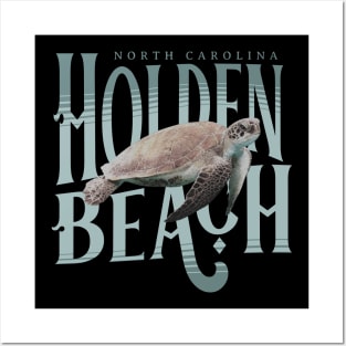 Holden Beach, North Carolina Sea Turtle Habitat Posters and Art